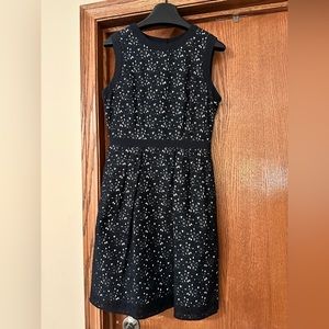 Black Eyelet Milly Dress
